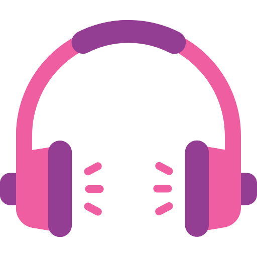 Koptelefoon waar geluid uitkomt