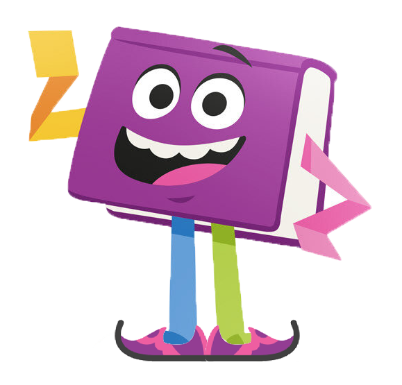 Folio met puntschoenen