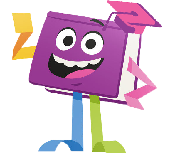 Folio met studeerhoed